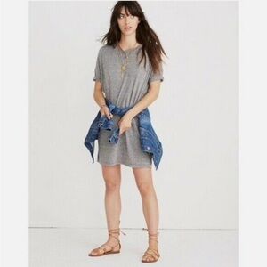Madewell oversized tee dress
